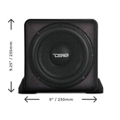 Dual 8" Loaded High End Aluminum Subwoofer Enclosure 300 Watts Rms - DS18