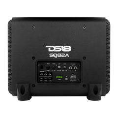 Dual 8" Loaded Amplified High End Aluminum Subwoofer Enclosure 300 Watts Rms - DS18