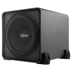 Dual 8" Loaded Amplified High End Aluminum Subwoofer Enclosure 300 Watts Rms - DS18