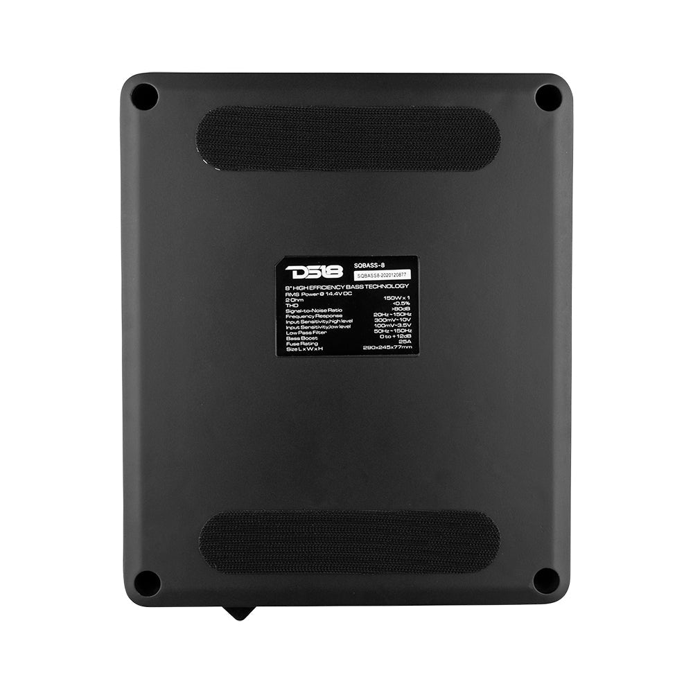 8" Amplified UnderSeat Subwoofer 300 Watts Rms - DS18