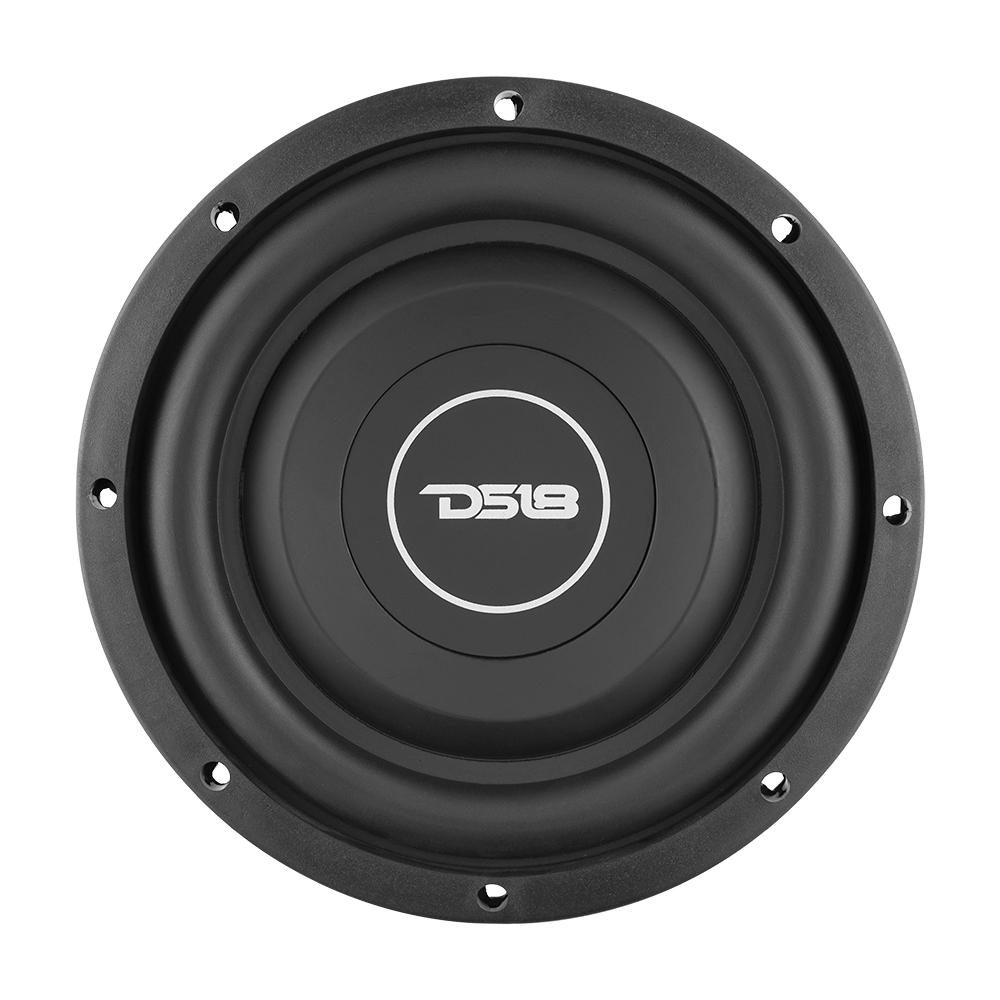 SRW Shallow-Mount 8" Subwoofer 150 Watts Rms SVC 4-Ohm - DS18