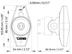 Tube Mounting Bracket for NXL-X and CF-X Towers - DS18