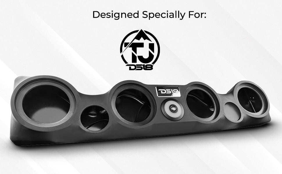 Jeep TJ Overhead Bar System Fits 4 X 6.5" Speakers 2 X 4" Tweeters - DS18