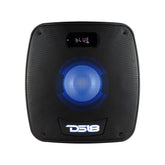TLV 6.5" Amplified With Battery Self Powered Party Speaker With RGB LED Lights Bluetooth and TWS 200 Watts - DS18