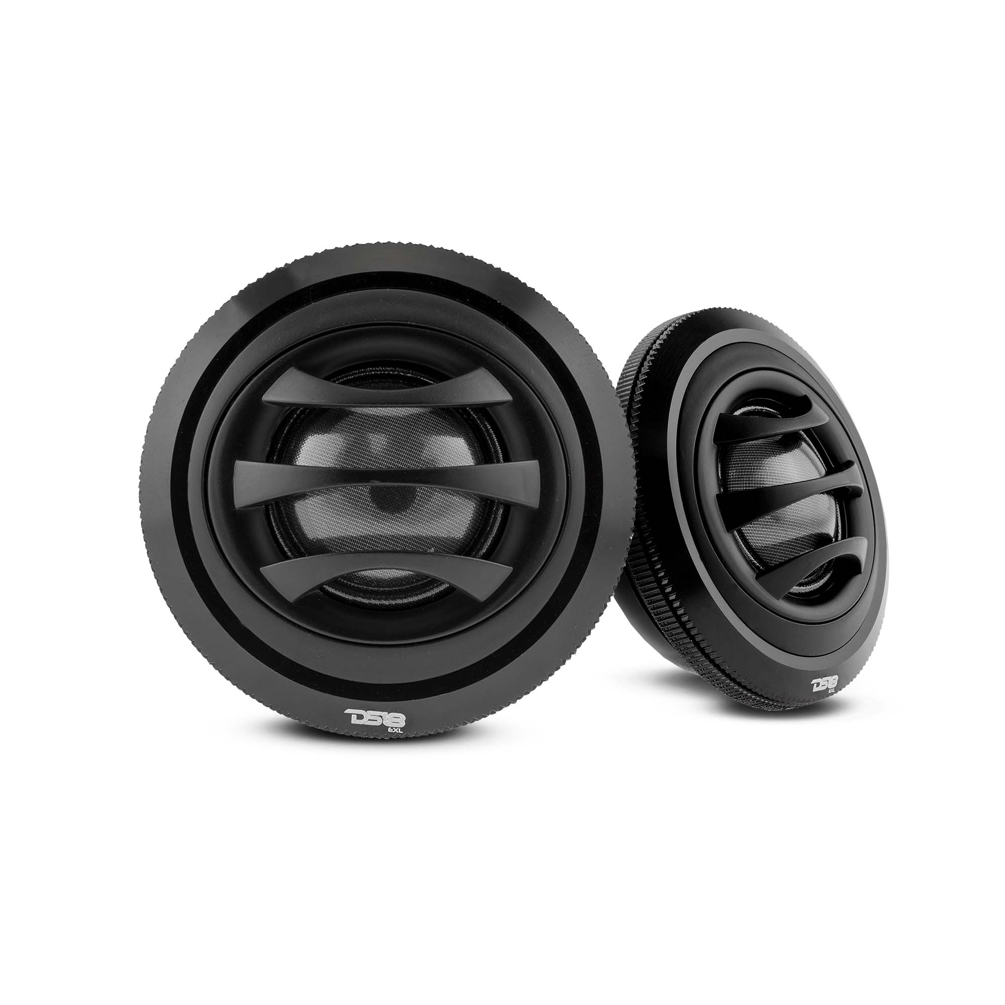 2.5" Dome Neodymium Tweeter with Aluminum Body 50 Watts 1" Silk 4-Ohm Vc - DS18
