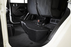 TXJTD8 Jeep Gladiator JT (2020-24) Under Seat Dual 8" Loaded Subwoofer Enclosure