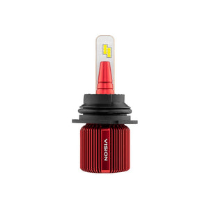 VISION 9007 High/Low CSP LED Conversion Kit 6500K White 8000/5000 Lumens 50/30 Watts - DS18