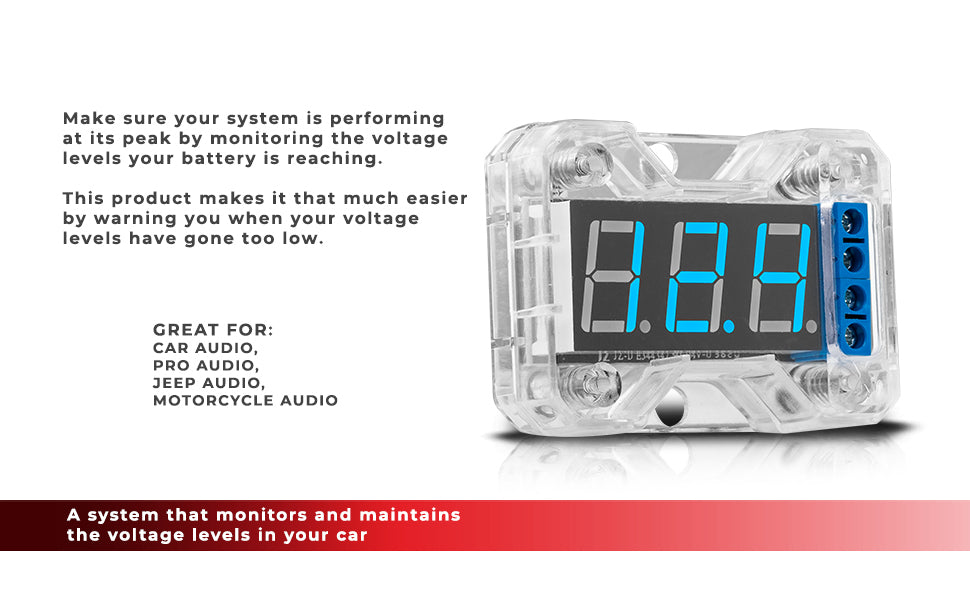Stand Alone Volt Meter - DS18