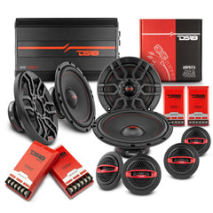 DS18 2008-2021 Honda CR-V Front and Back Doors Speakers Good Upgrade/Replacement Package 900 Watts - DS18