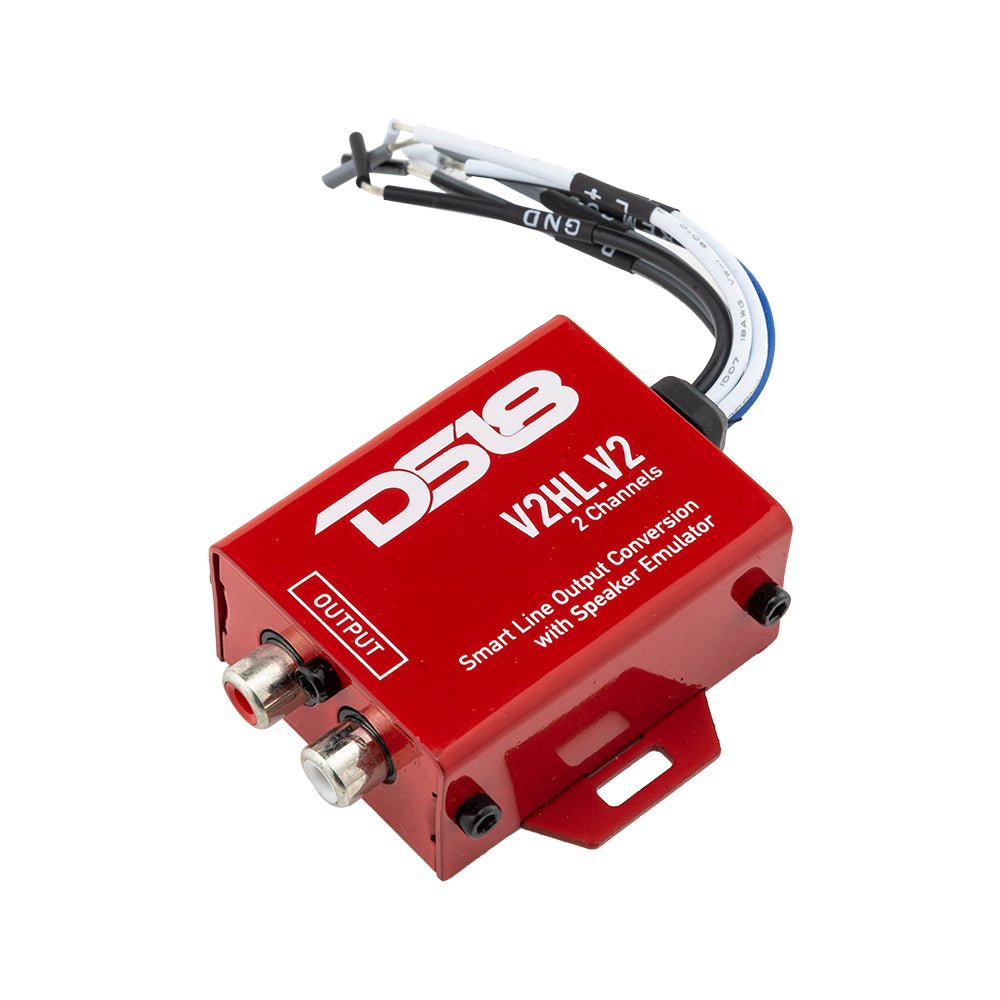 2-Channel Line Output Converter with Speaker Emulator (Remote out) - DS18