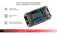 Volt Meter With Remote Outputs - DS18