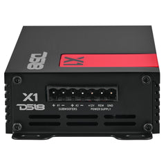 X 1-Channel Ultra Compact Class D Amplifier 300 Watts Rms @ 1-Ohm - DS18