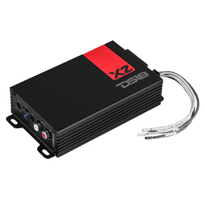 X 2-Channel Ultra Compact Class D Amplifier 2 x 140 Watts Rms @ 4-ohm - DS18