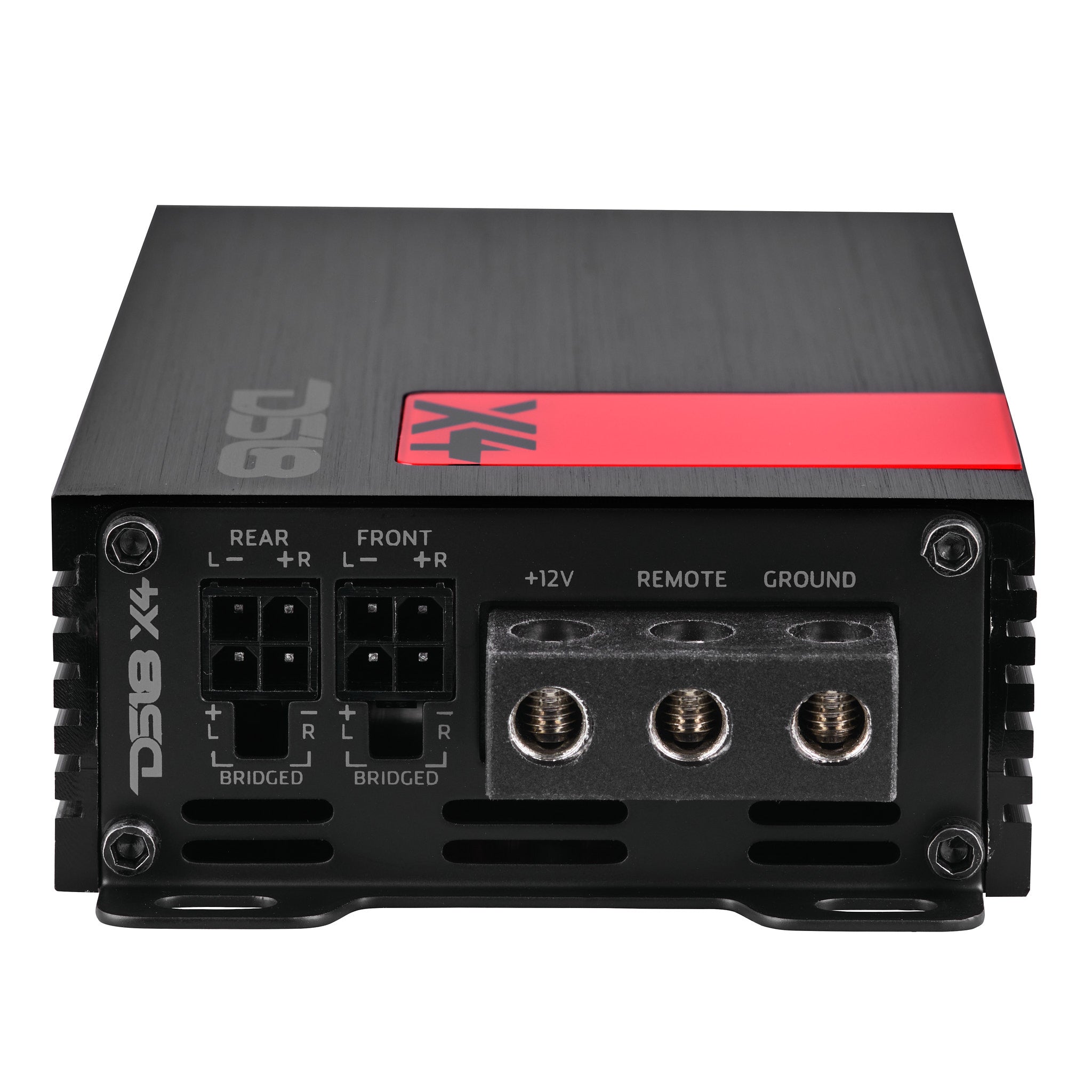 X 4-Channel Ultra Compact Class D Amplifier 4 x 70 Watts Rms @ 4-ohm - DS18