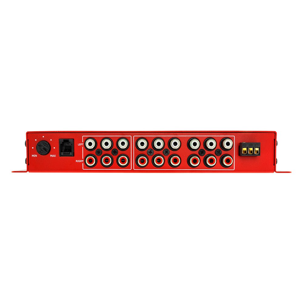 6-Way Active Crossover with Remote Gain Control - DS18
