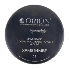 Orion XPM 8 Inch MBF Midbass Speaker