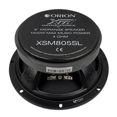XSM805SL - 8 inch 4 Ohm Slim Ultra Efficient Midrange Speaker