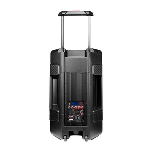 ZUMBA LOUD 15" High-Powered Amplified Professional Speaker System With Bluetooth and TWS 1000 Watts - DS18
