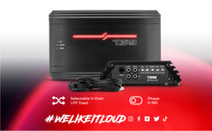 ZR 1-Channel Class D Amplifier 1000 Watts RMS-1 Ohm - DS18