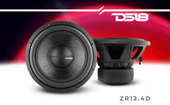 ZR 12" Subwoofer 750 Watts Rms DVC 4-Ohm - DS18