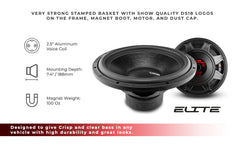 ZR 15" Subwoofer 750 Watts Rms DVC 2-Ohm - DS18