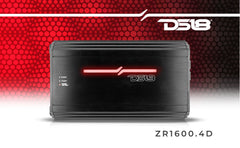 ZR 4-Channel Class D Amplifier 4 x 400 Watts Rms @ 4-ohm - DS18
