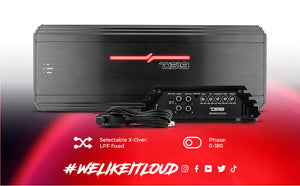 ZR 1-Channel Class D Amplifier 2000 Watts Rms @ 1-Ohm - DS18