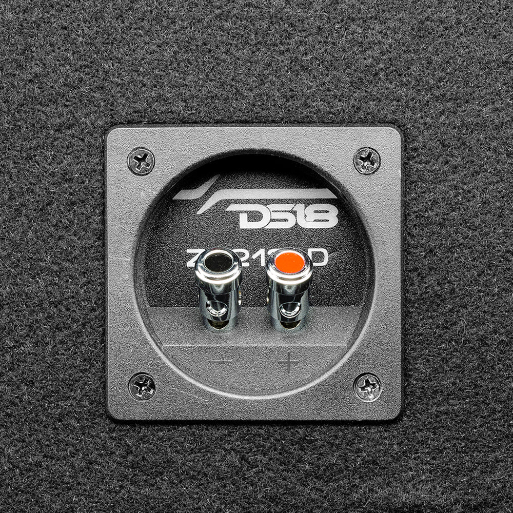 Dual 12" Loaded Subwoofer Ported Enclosure With ZR12.2 1600 Watts Rms - DS18