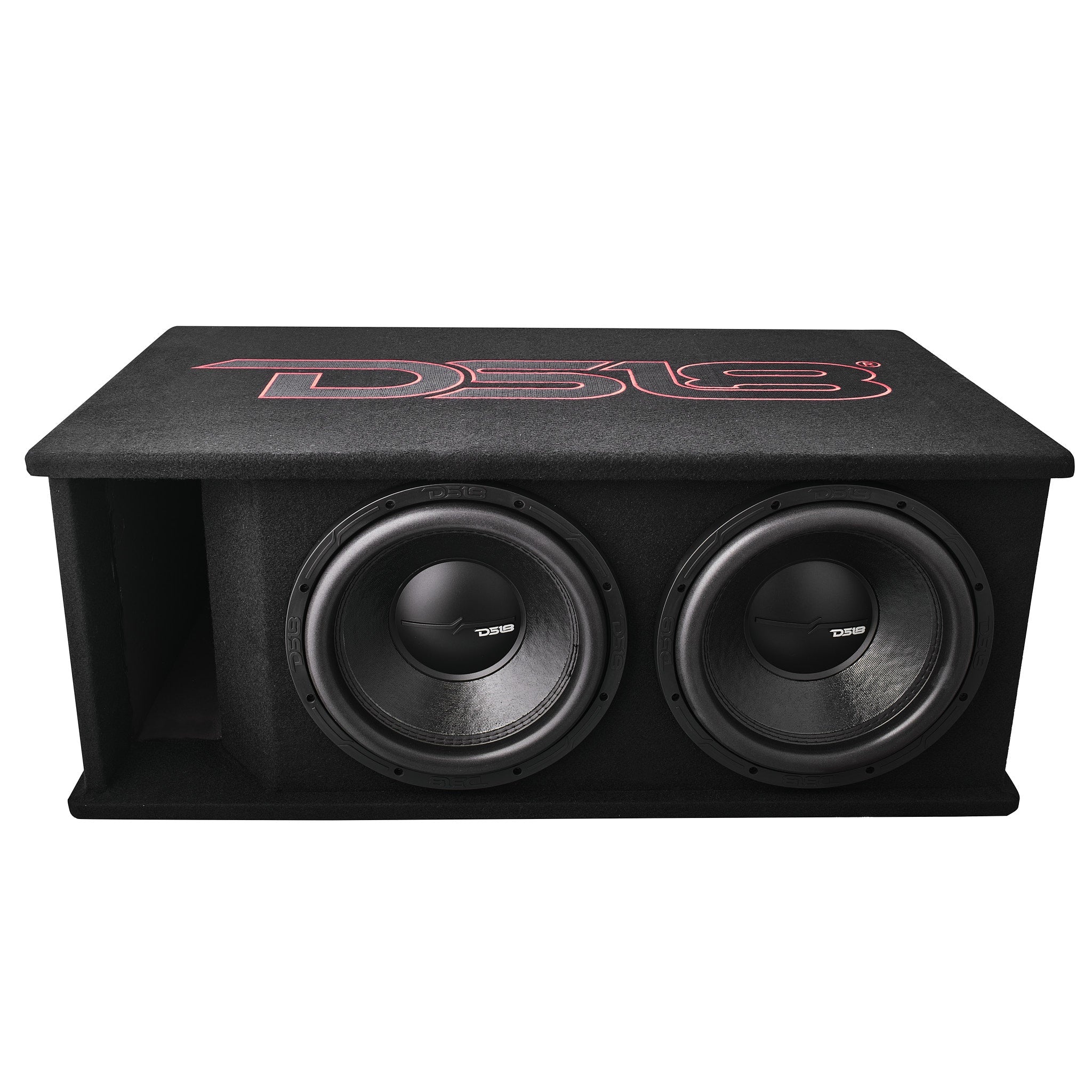 Dual 12" Loaded Subwoofer Ported Enclosure With ZR12.2 1600 Watts Rms - DS18