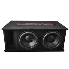 Dual 12" Loaded Subwoofer Ported Enclosure With ZR12.2 1600 Watts Rms - DS18