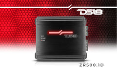 ZR 1-Channel Class D Amplifier 500 Watts Rms @ 1-Ohm - DS18