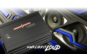 ZR 4-Channel Class D Amplifier 4 x 150 Watts Rms @ 4-ohm - DS18