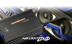 ZR 4-Channel Class D Amplifier 4 x 150 Watts Rms @ 4-ohm - DS18