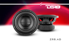 ZR 8" Subwoofer 450 Watts Rms DVC 4-Ohm - DS18