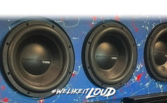 ZR 8" Subwoofer 450 Watts Rms DVC 4-Ohm - DS18