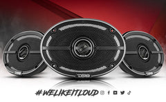 ZXI 4x6" 2-Way Coaxial Speakers with Kevlar Cone | 60 Watts RMS 4-Ohm - DS18