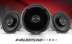 ZXI 5.25" 2-Way Coaxial Speakers with Kevlar Cone | 60 Watts RMS 4-Ohm - DS18