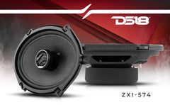 ZXI 5x7" 2-Way Coaxial Speakers with Kevlar Cone | 70 Watts Rms 4-Ohm - DS18