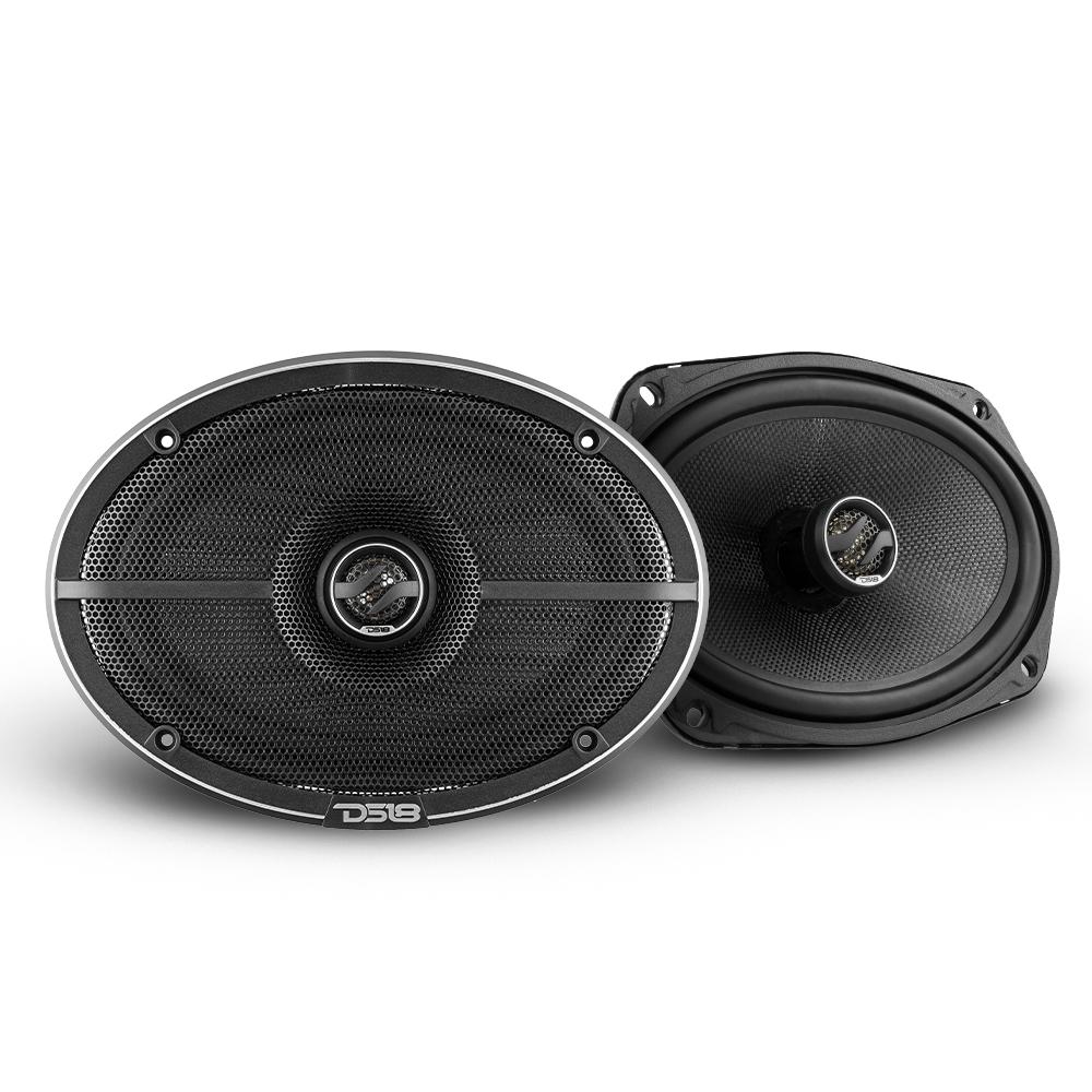 DS18 CARPK-4 ZXi High Volume Complete System 6.5 Package with powered 10 inch subwoofer - DS18