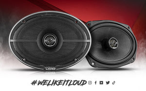 ZXi 6x9" 2-Way Coaxial Speakers with Kevlar Cone | 120W RMS 4-Ohm - DS18