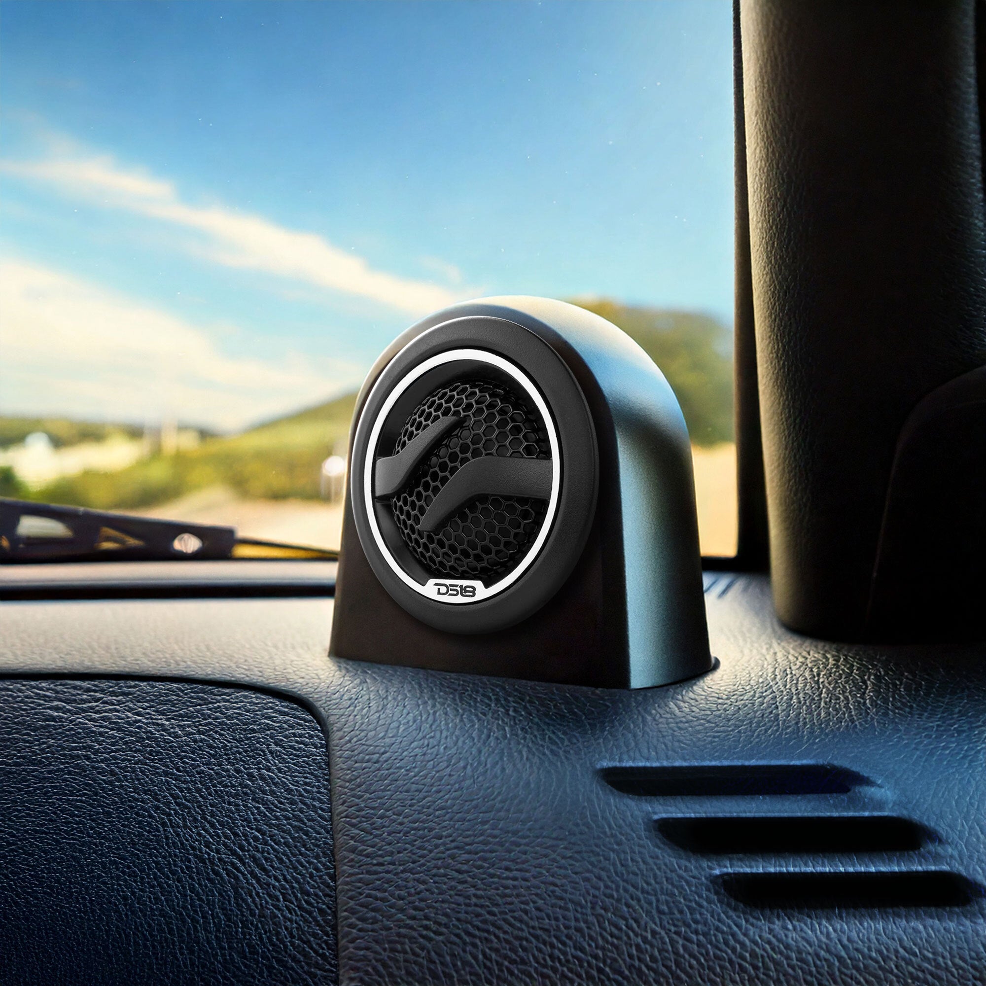 1.7" Dome Neodymium Tweeter 50 Watts 1" Pei 4-Ohm Vc - DS18