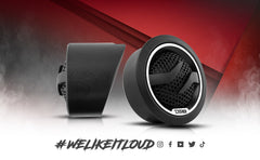 1.7" Dome Neodymium Tweeter 50 Watts 1" Pei 4-Ohm Vc - DS18