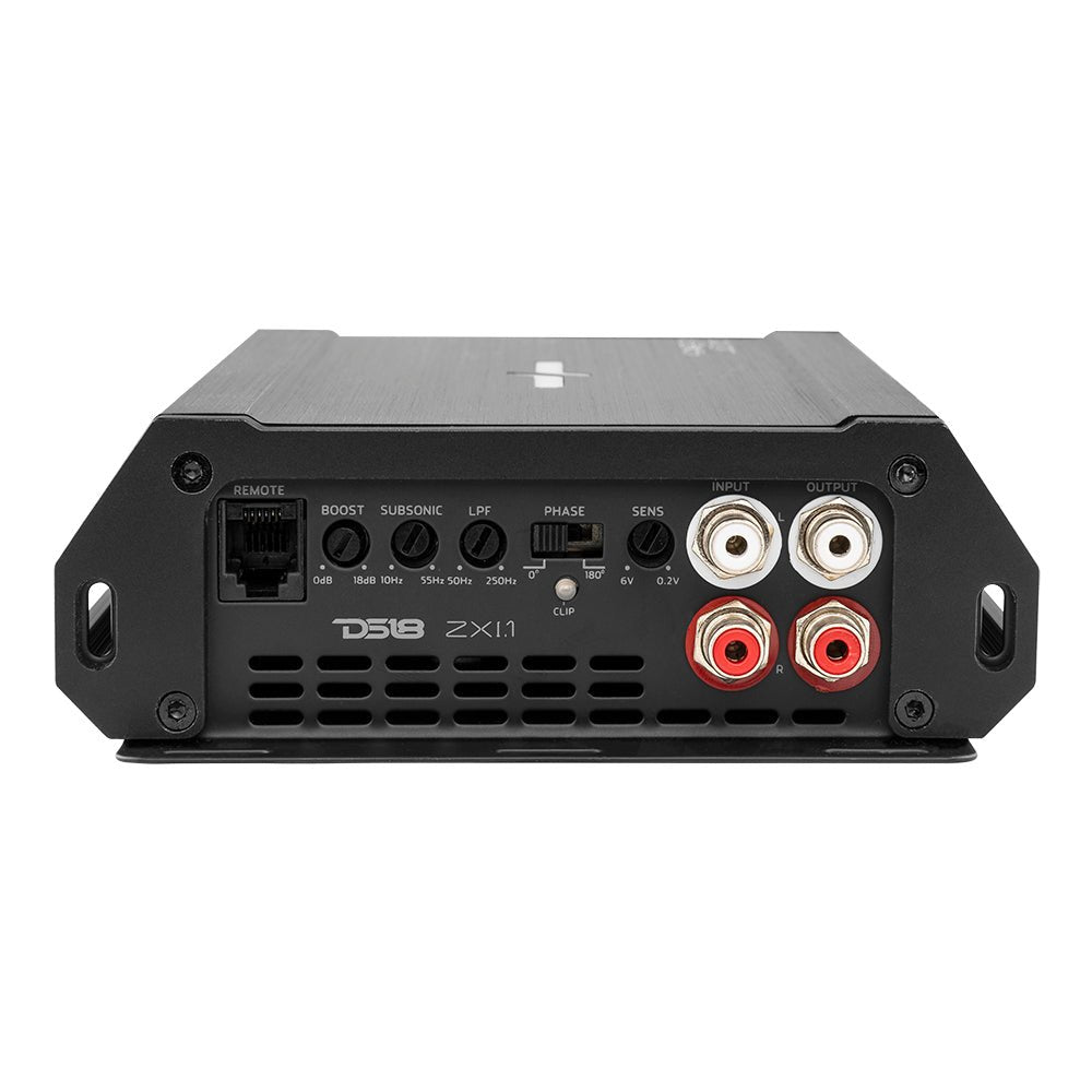DS18 ELITE ZXI.1 1-Channel Class D Amplifier 1000 Watts RMS @ 1-Ohm - DS18