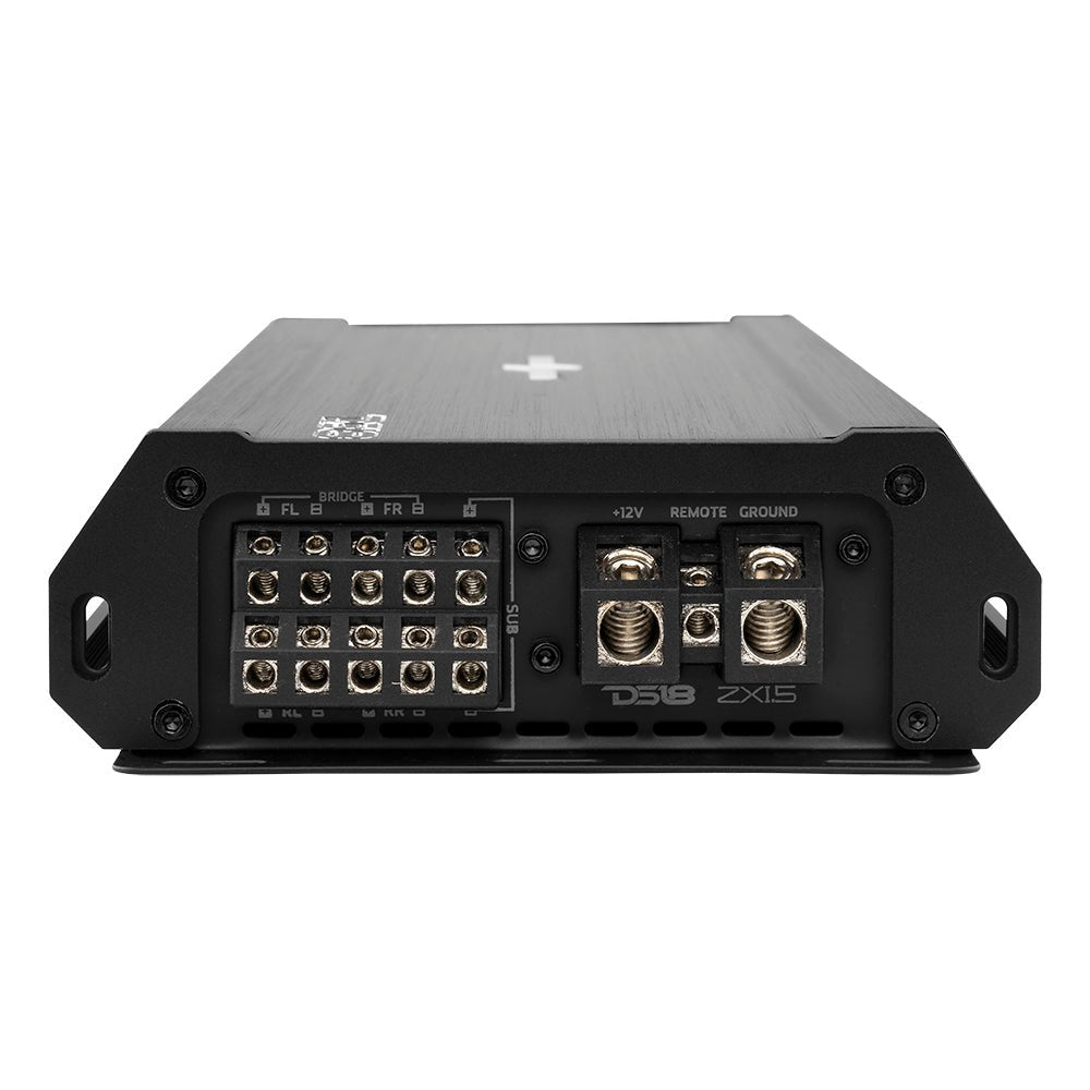 ZXI 5-Channel Class D Amplifier 4 x 125 @ 4-Ohm + 1000 x 1 Watts Rms @ 1-Ohm - DS18