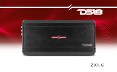 ZXI 6-Channel Class D Amplifier 6 x 200 Watts Rms @ 4-Ohm - DS18