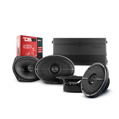 DS18 2015-2020 Ford F-150 Crew and Super Cab Front and Back Doors Speaker Better Upgrade/Replacement Package 1800 Watts