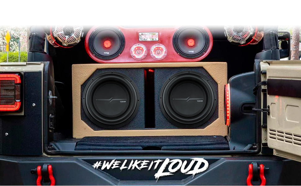 ZXI 15" High Excursion Subwoofer Quad Stacked Magnets | 1000W RMS DVC 2-Ohm - DS18