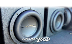 ZXI 8" High Excursion Subwoofer Quad Stacked Magnets | 600W RMS DVC 2-Ohm - DS18