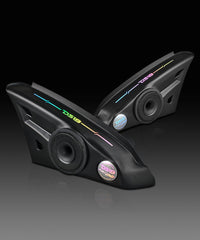 Polaris Slingshot Inside Armrest Speaker Panels Loaded | 2 x PRO-HY6.4MSL and Digital LED Lights | 2015 - Current - DS18