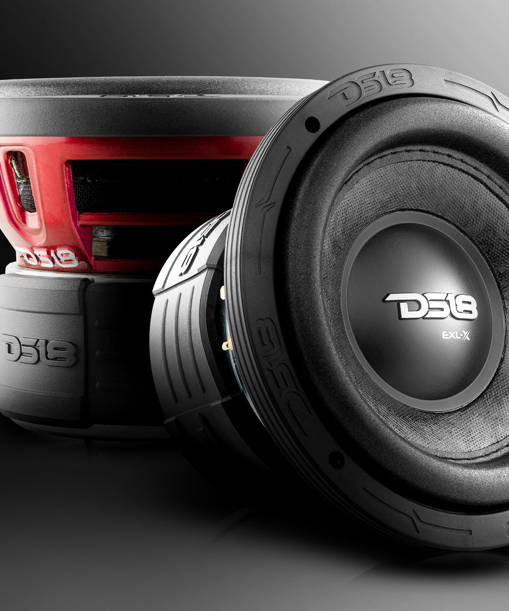 EXL-X 6.5" Subwoofer 400 Watts Rms DVC 2-Ohms - DS18